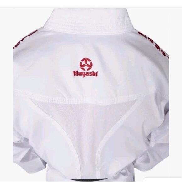 Hayashi WKF Karate-Gi CHAMPION FLEXZ - White/Red, 043-14 Size 175cm - Picture 5 of 13